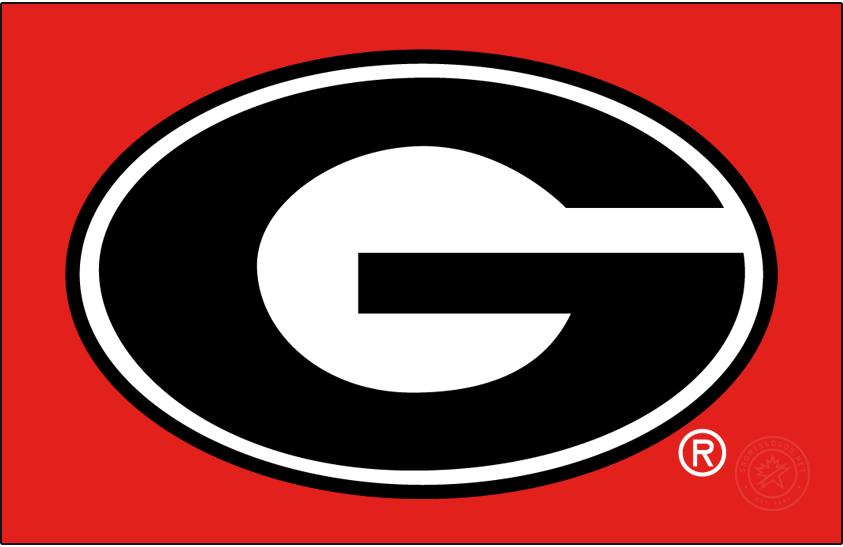 Georgia Bulldogs 1964-2015 Primary Dark Logo DIY iron on transfer (heat transfer)